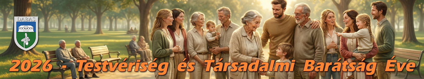2026 - Testvériség és Társadalmi Barátság Éve