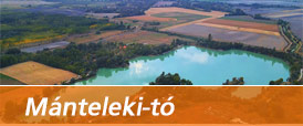 Mánteleki-tó oldal megnyitása nyomógomb