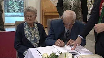 50-60 éves házassági évfordulójukat ünneplőket köszöntöttek a Zarándokházban